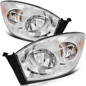 For 06-09 Dodge Ram 1500 2500 3500 models only Headlights Lamps Replacement Pair - Bild 1 von 9