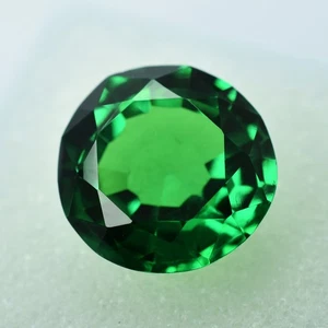 Natural Tsavorite Garnet Round Cut Green 10.65 Ct Certified Loose Gemstones - Picture 1 of 3