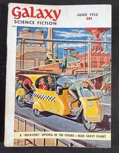 GALAXY SCI-FI MAGAZINE JUNE 1952 FREDERIK POHL - Bild 1 von 5