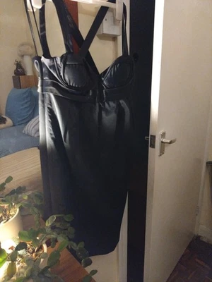 Full Circle Women's Black Satin Lined Knee Length Dress Size S - Image 1 of 4