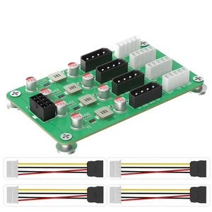 ATX 6/8-Poliger 12-V- auf 8-Polige 5-V-/12-V-3-A-Netzadapter für ATX-Netzte8351 - Afbeelding 1 van 6