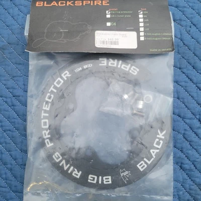 Vintage Blackspire Big Ring Chainring Guard 104 BCD 4 Arm Bash Guard NOS Canada - Image 1 of 3
