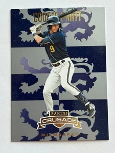 2025 Panini Crusade - Cooper Pratt #45 - Gold Foil - Brewers - Picture 1 of 2