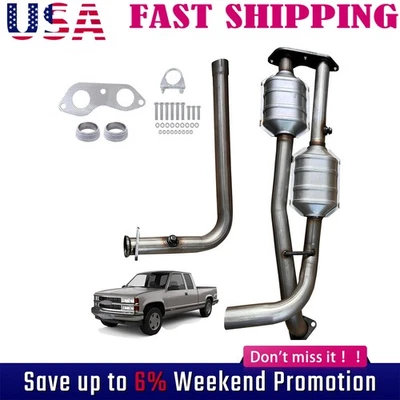 Catalytic Converter For Chevrolet GMC C1500 C2500 1996 - 2000 5.7L EPA Emission - Изображение 1 из 4