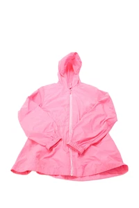 Jacadi Girls Long Sleeve Zip Up Ruched Casual Puffer Jacket Pink Size 12 - Picture 1 of 3