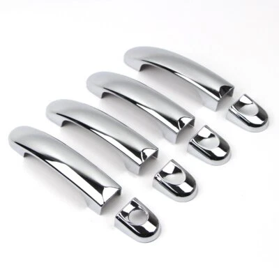 4Pcs Door Handle Cover For VW Volkswagen Transporter T5 2003-2013 Chrome Trim - image 1 of 4