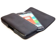 Smartphone / Feature-Phone Case for LG Optimus L70 Horizontal Case Protective Co