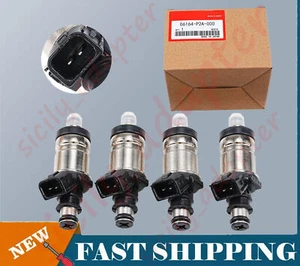 4 INYECTORES DE COMBUSTIBLE NUEVOS OEM 06164-P2A-000 PARA 96-00 CIVIC 96-97 DEL SOL S 1.6L - Imagen 1 de 11