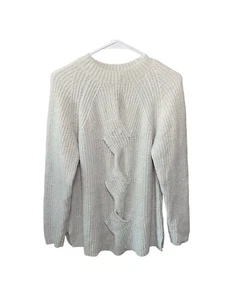 J. Jill Chenille Pullover Pulli Strick Polyester Creme Damen Gr. S - Bild 1 von 7