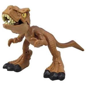 Jurassic World Tyrannosaurus Rex Bendy Biters 3.5" Mattel Realistic Dinosaur Toy - Picture 1 of 10