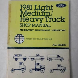 Camión Ford 1981 ligero mediano pesado manual mantenimiento previo a la entrega lubricación - Imagen 1 de 6