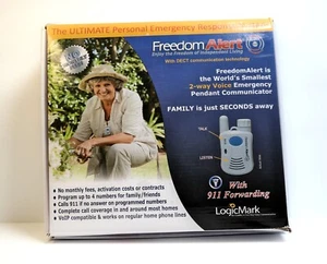 Marcador personal de sistema de respuesta a emergencias Freedom Alert 35911 LogicMark *LIMPIO* - Imagen 1 de 6