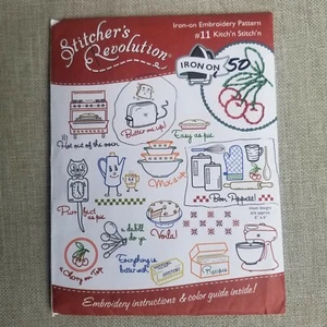 Stitcher's Revolution Stickmuster zum Aufbügeln #'s SR11 Kitch'n Stitch'n  - Bild 1 von 5