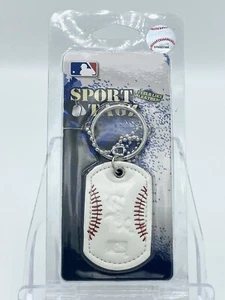Leather Sports Tag Keychain Chicago White Sox - Forever Collectibles - Picture 1 of 1