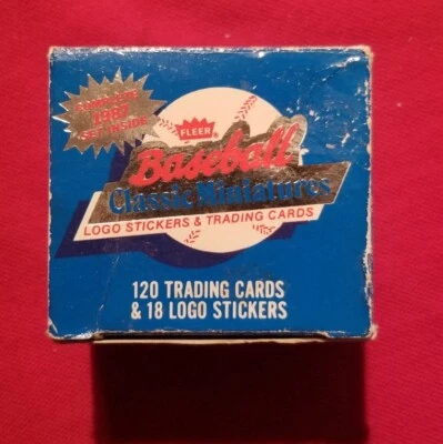 1987 Fleer Mini COMPLETE YOUR SET (#1-#120) PICK A CARD NM-MT FREE SHIPPING - Image 1 of 3