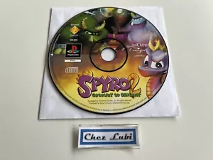 Spyro 2 Gateway To Glimmer - Sony PlayStation PS1 - PAL EUR - CD Seul - Imagen 1 de 1