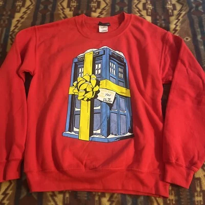 Doctor Who Sudadera Roja Talla S Navidad Navidad Foto 1 de 4