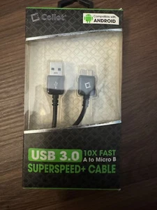 Cellet USB 3.0 A to Micro B Android - Picture 1 of 4