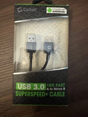 Cellet USB 3.0 A to Micro B Android - Image 1 of 4