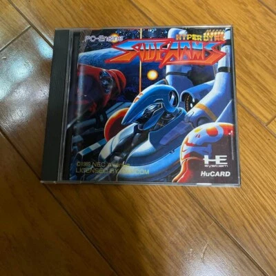 PC Engine Hyper Dyne Side Arms Shooter Video game software Japanese ver. USED - Image 1 of 4