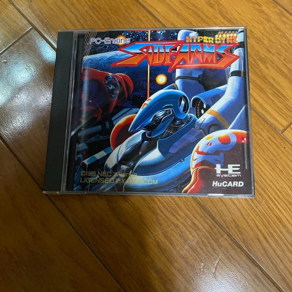 PC Engine Hyper Dyne Side Arms Shooter Video game software Japanese ver. USED - Image 1 of 4