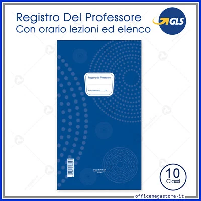 GRUPPO BUFFETTI SPA registro del professore a 10 dieci classi giornale docente modulistica buffetti