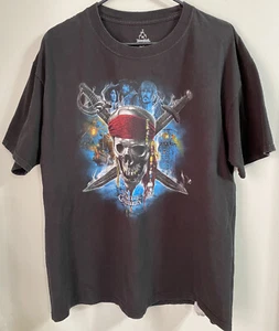 Pirates Of The Caribbean On Stranger Tides Movie Promo T Shirt Men XL Disney - Picture 1 of 10