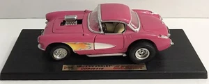 Road Signature Road Legends 1957 Pink Chevrolet Corvette Gasser Die-cast Car - Picture 1 of 11
