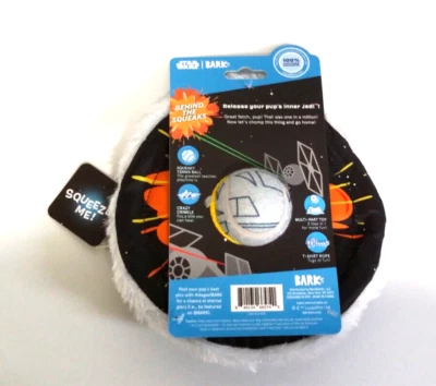 Caja de ladridos Star Wars perro juguete que no es luna estrella de la muerte M nuevo con etiquetas Foto 1 de 4