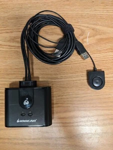 IOGEAR GUS402 2x4 USB 2.0 Peripheral Sharing Switch Z3H7-155A0-0033 Black - Picture 1 of 4