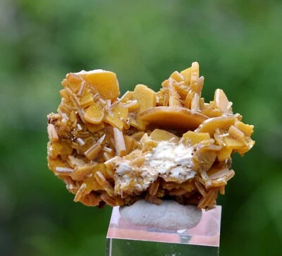 Wulfenite 24 grammes - Union Mine, Mežica, Carinthia Region, Slovénie - Photo 1/4