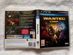 WANTED CORP. Sony PS3 Region Free CIB Fully English France - Picture 1 of 2