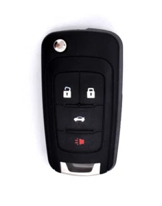 OEM Unlocked Chevy Remote 13575176 13586120 Flip Key Fob KR55WK50073 Reshelled - Picture 1 of 5