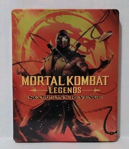 Mortal Kombat Legends Scorpion's Revenge Blu-ray + DVD 2-Disc Set Steelbook - Picture 1 of 4