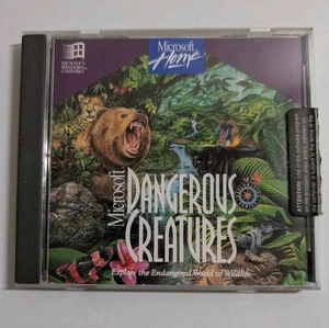 Microsoft Home Dangerous Creatures Windows PC Computer Game Nature Outdoors - Picture 1 of 8