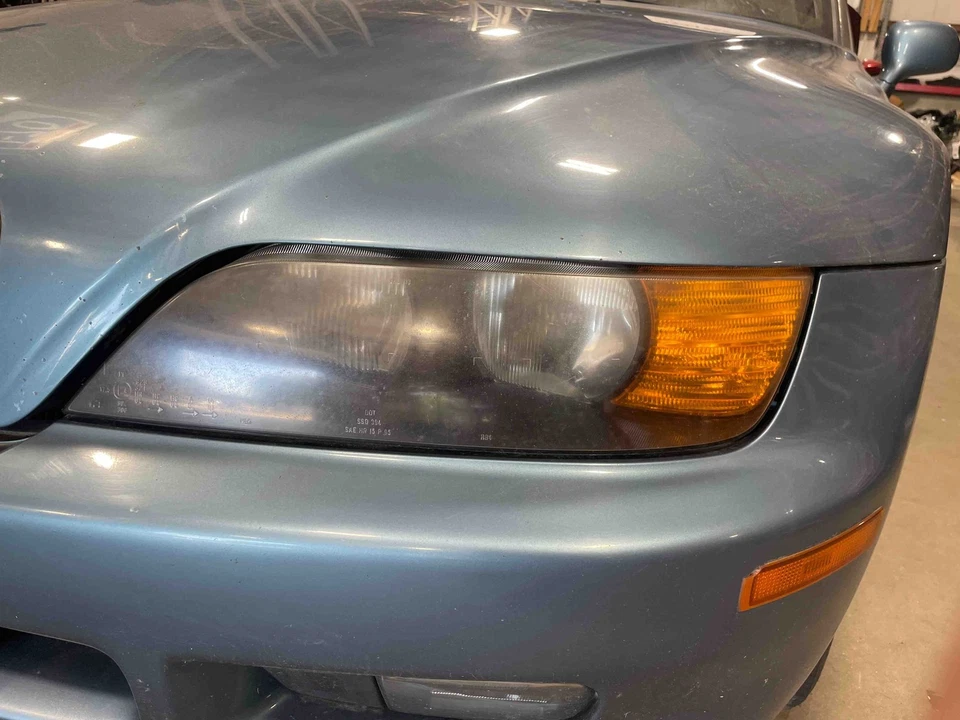 Conjunto de faros delanteros BMW Z3 1997 faros laterales izquierdo OEM LH halógenos 1996-98 Foto 1 de 2