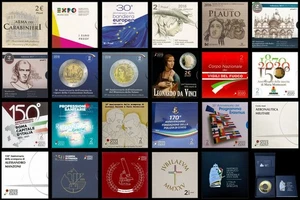 COLLEZIONE COMPLETA 2 EURO PROOF ITALIA 2014 - 2025 + 10 EURO 2025 CIAMBELLA - Foto 1 di 3