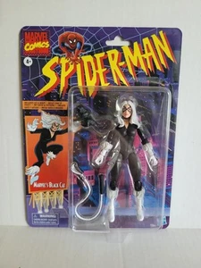 BLACK CAT SPIDER-MAN RETRO MARVEL LEGENDS HASBRO - Imagen 1 de 2