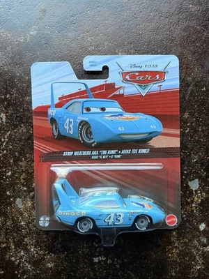 迪士尼皮克斯汽车条天气 AKA The King #43 Dinoco 金属美泰压铸 — 第 1/2 张图片