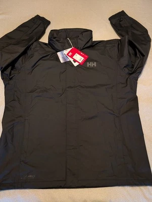 Men's Helly Hansen Dubliner Jacket , Waterproof., 2 Layered Black, 3XL, NWT. - Image 1 of 4