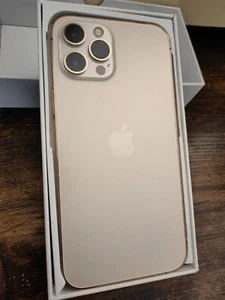 Apple iPhone 12 Pro Max 128GB Gold iOS 5G Smartphone 6,7" OLED 12 MP - SEHR GUT - Bild 1 von 8