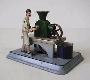 Antikes Antriebsmodell DOLL Fleischer Wurstmaschine Blech vor 1945 - Bild 1 von 4