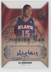 2007-08 SP Rookie Threads Signing Day Al Horford #SD-AH Rookie Auto RC
