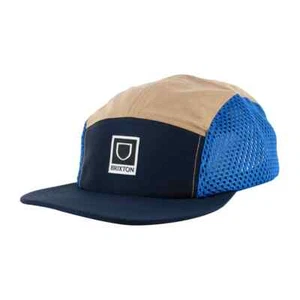 Brixton "Beta X LP" Camper Strapback Hat (Medal Bronze/Teal/Navy) Cap - Picture 1 of 2