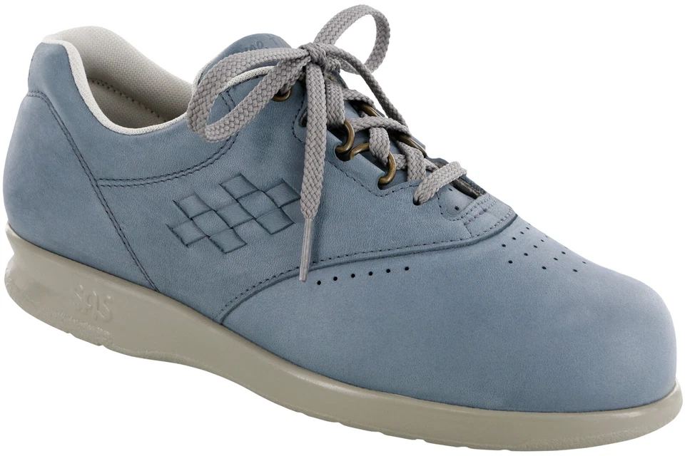 SAS Shoes Women's Time Denim 7 WW Double Wide