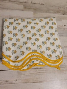 West Elm RHODE Begonia Shower Curtain 72”x74” Dijon Multicolor - Picture 1 of 2