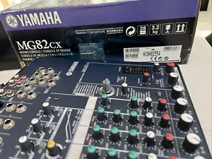 Yamaha - MG82 CX - Table de Mixage 8 Canaux, 4 Micros + 4 Lines + Emballage - Bild 1 von 13