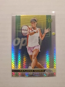 2024 Topps Cromo Tenis Tatjana Maria 1er #3 Prisma Refractor Paralelo - Imagen 1 de 2