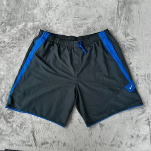 Nike Shorts Mens XXXL Blue Cargo Mesh Lined Swim Trunks Drawstring - Picture 1 of 11