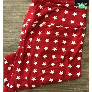 LuLaRoe Tall & Curvy 2 Leggings TC2 2020 Americana United Strong - Picture 1 of 1
